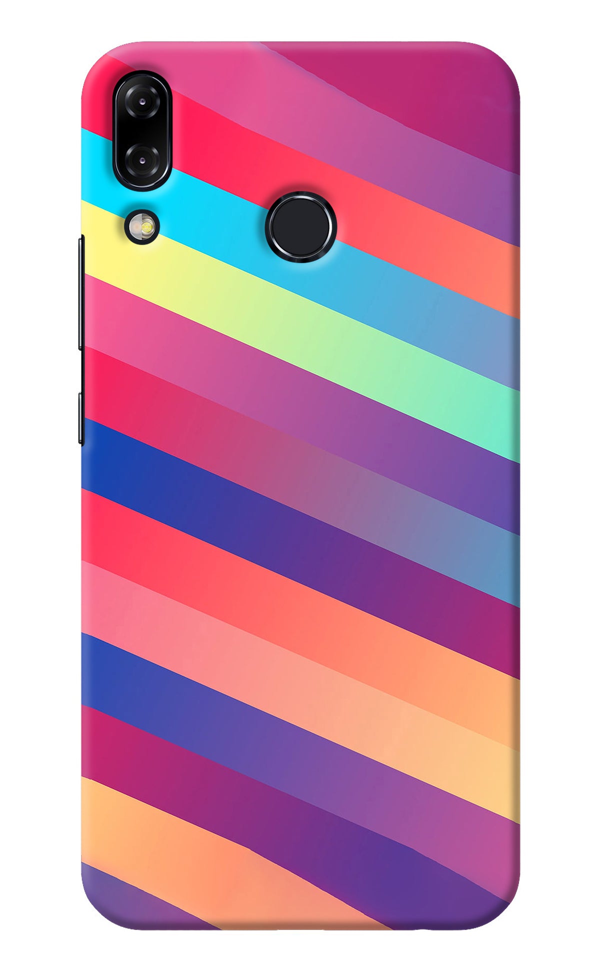 Stripes color Asus Zenfone 5Z Back Cover