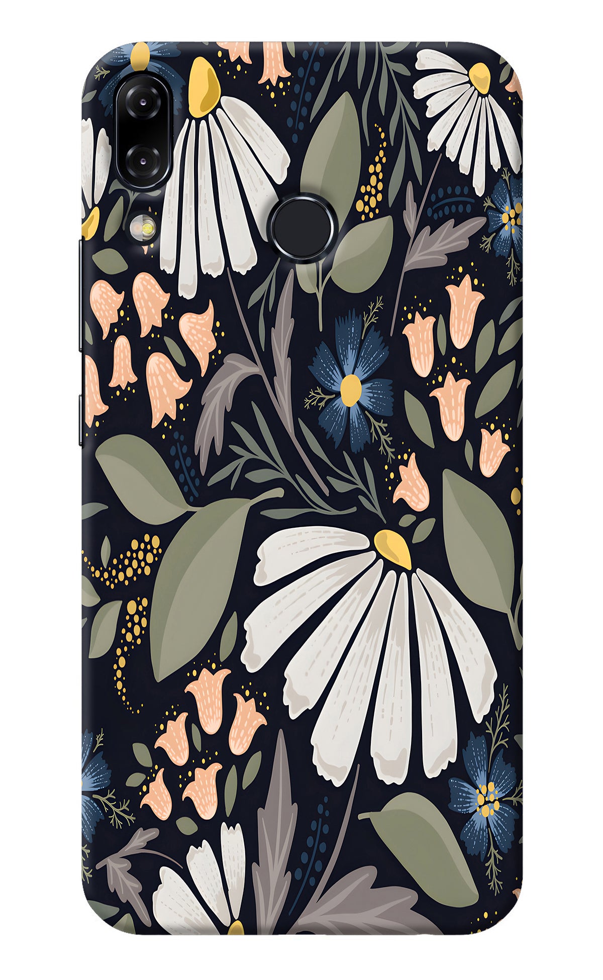 Flowers Art Asus Zenfone 5Z Back Cover