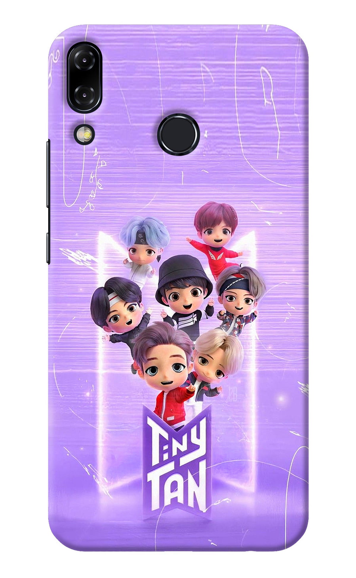 BTS Tiny Tan Asus Zenfone 5Z Back Cover