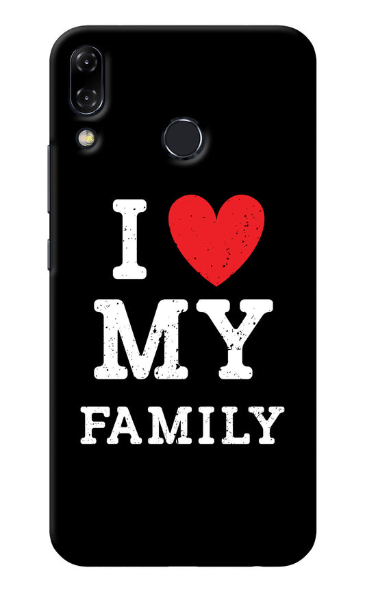 I Love My Family Asus Zenfone 5Z Back Cover