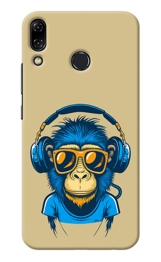 Monkey Headphone Asus Zenfone 5Z Back Cover