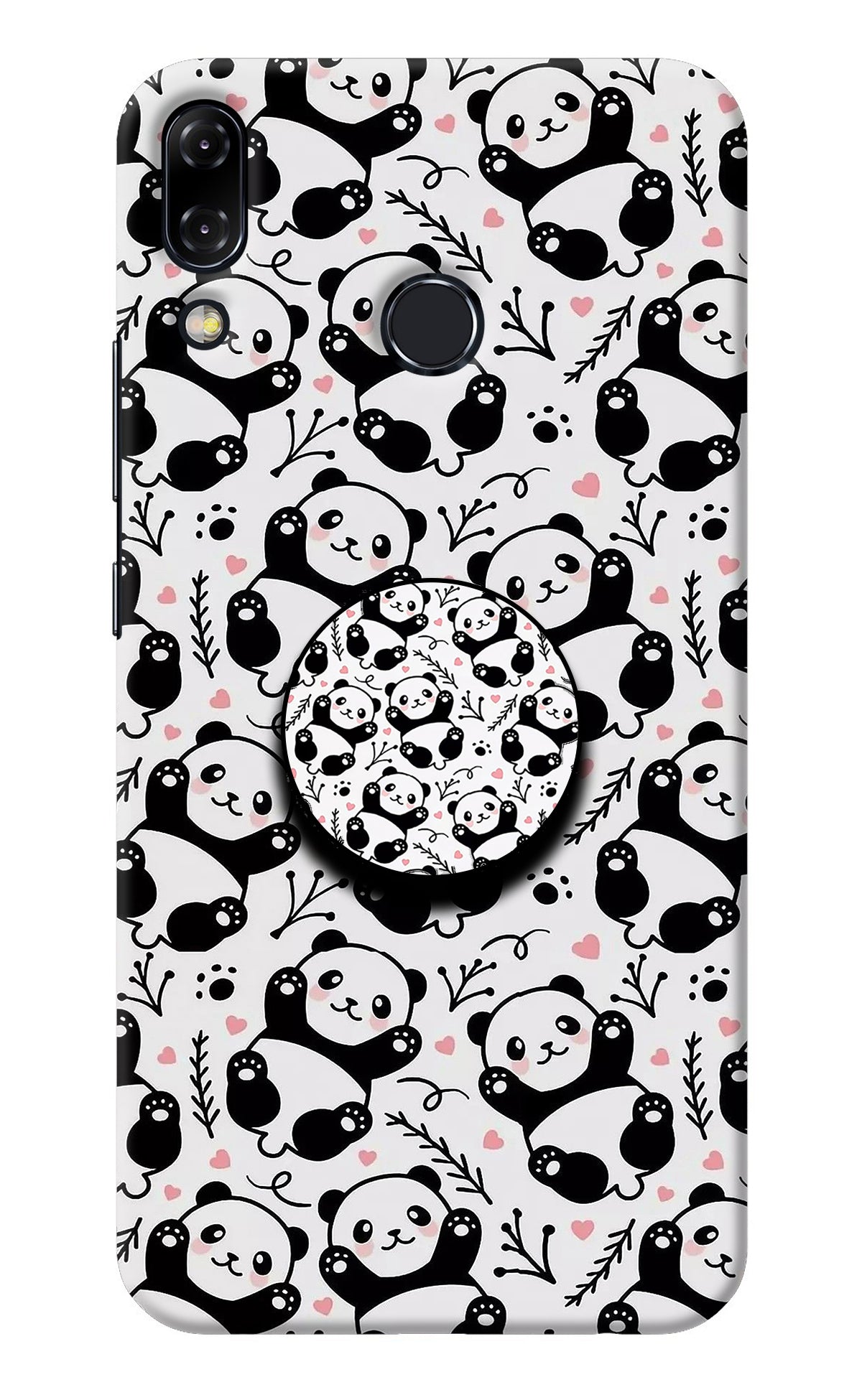 Cute Panda Asus Zenfone 5Z Pop Case