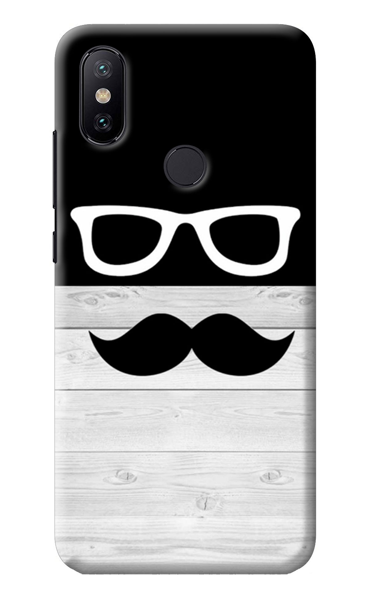 Mustache Mi A2 Back Cover