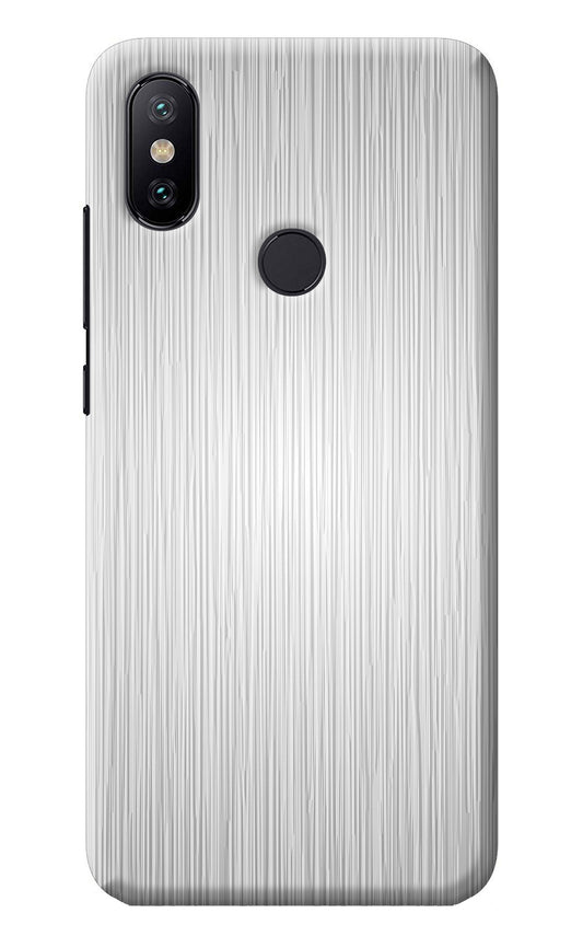 Wooden Grey Texture Mi A2 Back Cover