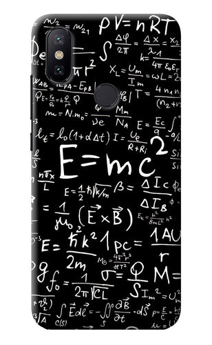Physics Albert Einstein Formula Mi A2 Back Cover
