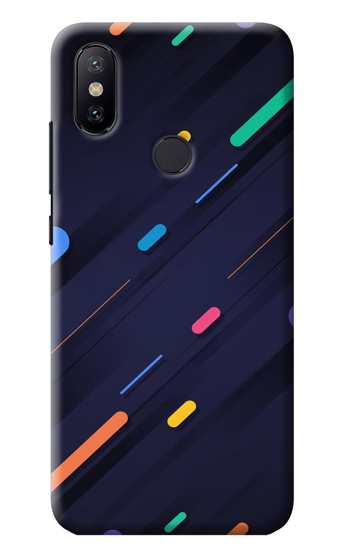 Abstract Design Mi A2 Back Cover