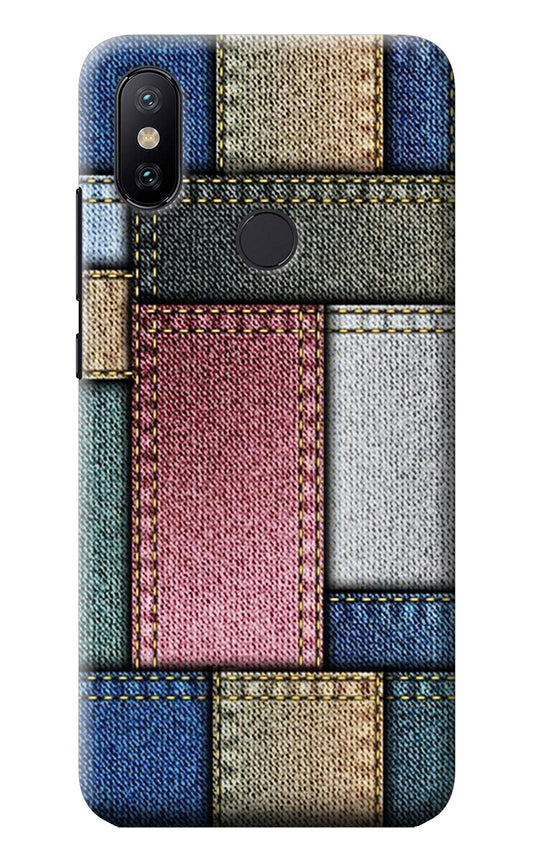 Multicolor Jeans Mi A2 Back Cover