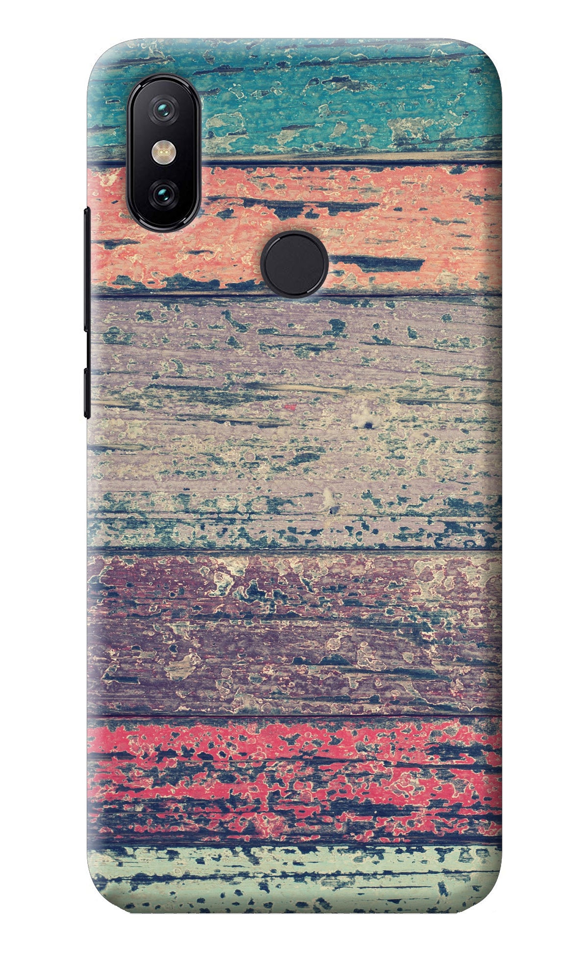 Colourful Wall Mi A2 Back Cover