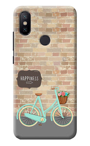 Happiness Artwork Mi A2 Back Cover