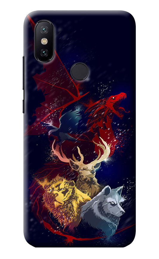 Game Of Thrones Mi A2 Back Cover