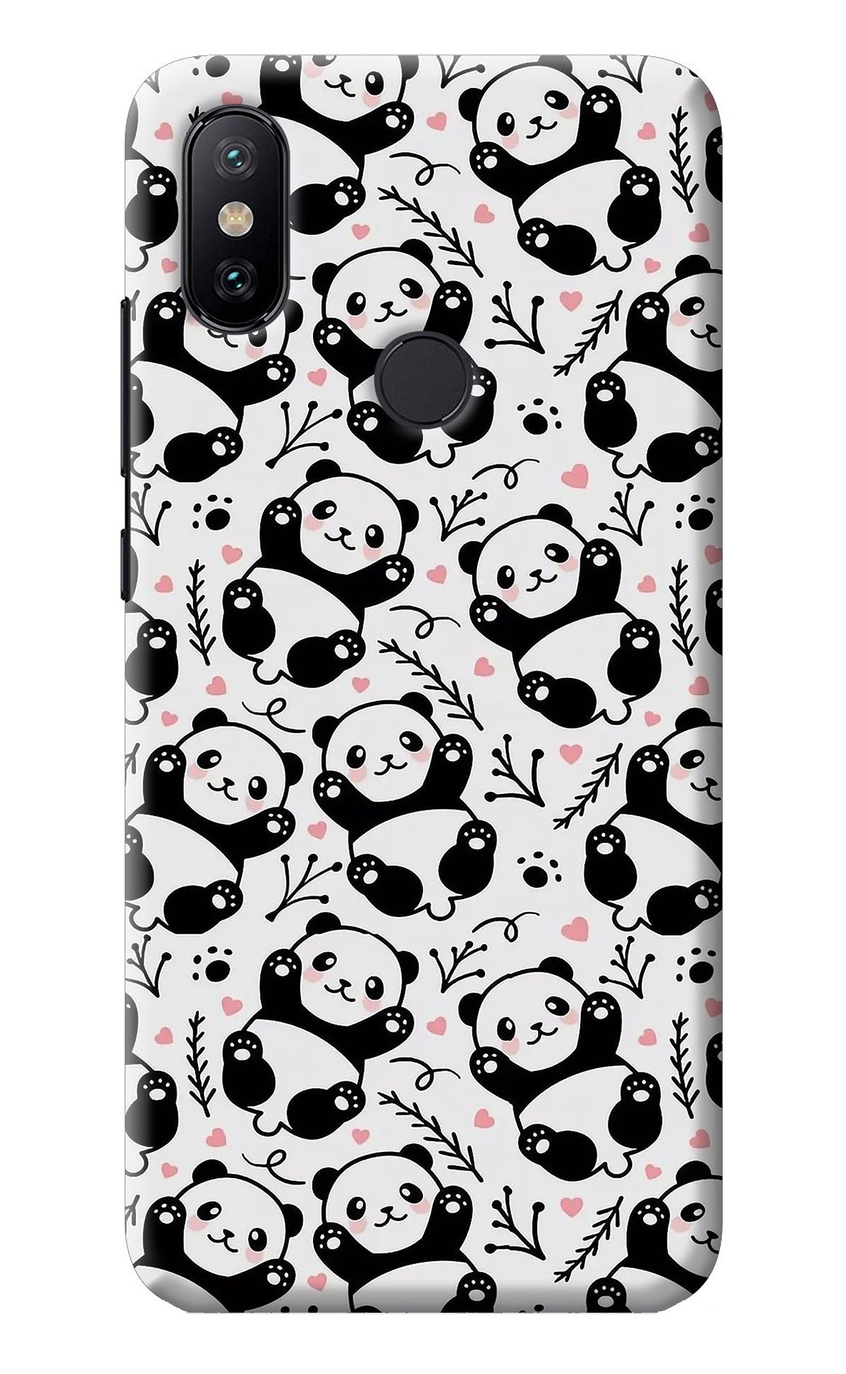 Cute Panda Mi A2 Back Cover