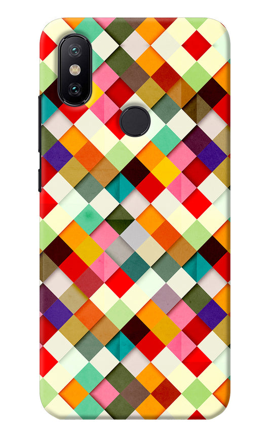 Geometric Abstract Colorful Mi A2 Back Cover