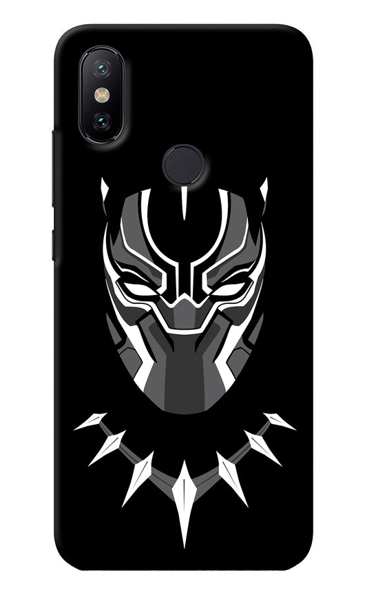 Black Panther Mi A2 Back Cover