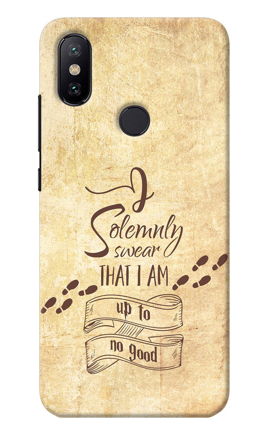 I Solemnly swear that i up to no good Mi A2 Back Cover
