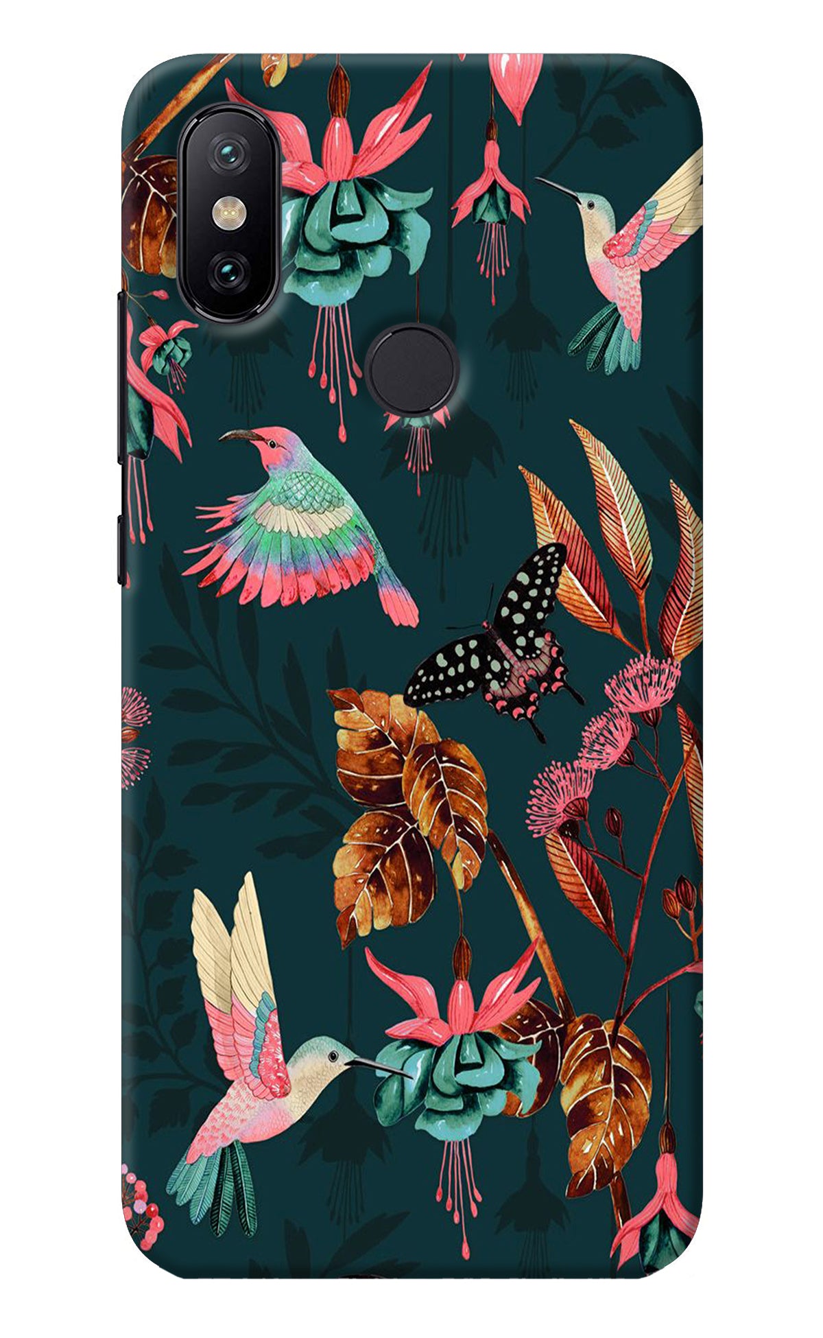 Birds Mi A2 Back Cover