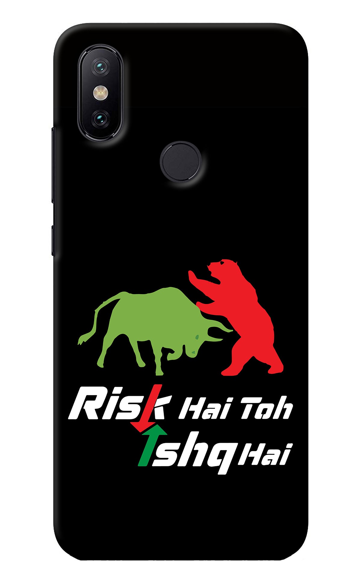 Risk Hai Toh Ishq Hai Mi A2 Back Cover