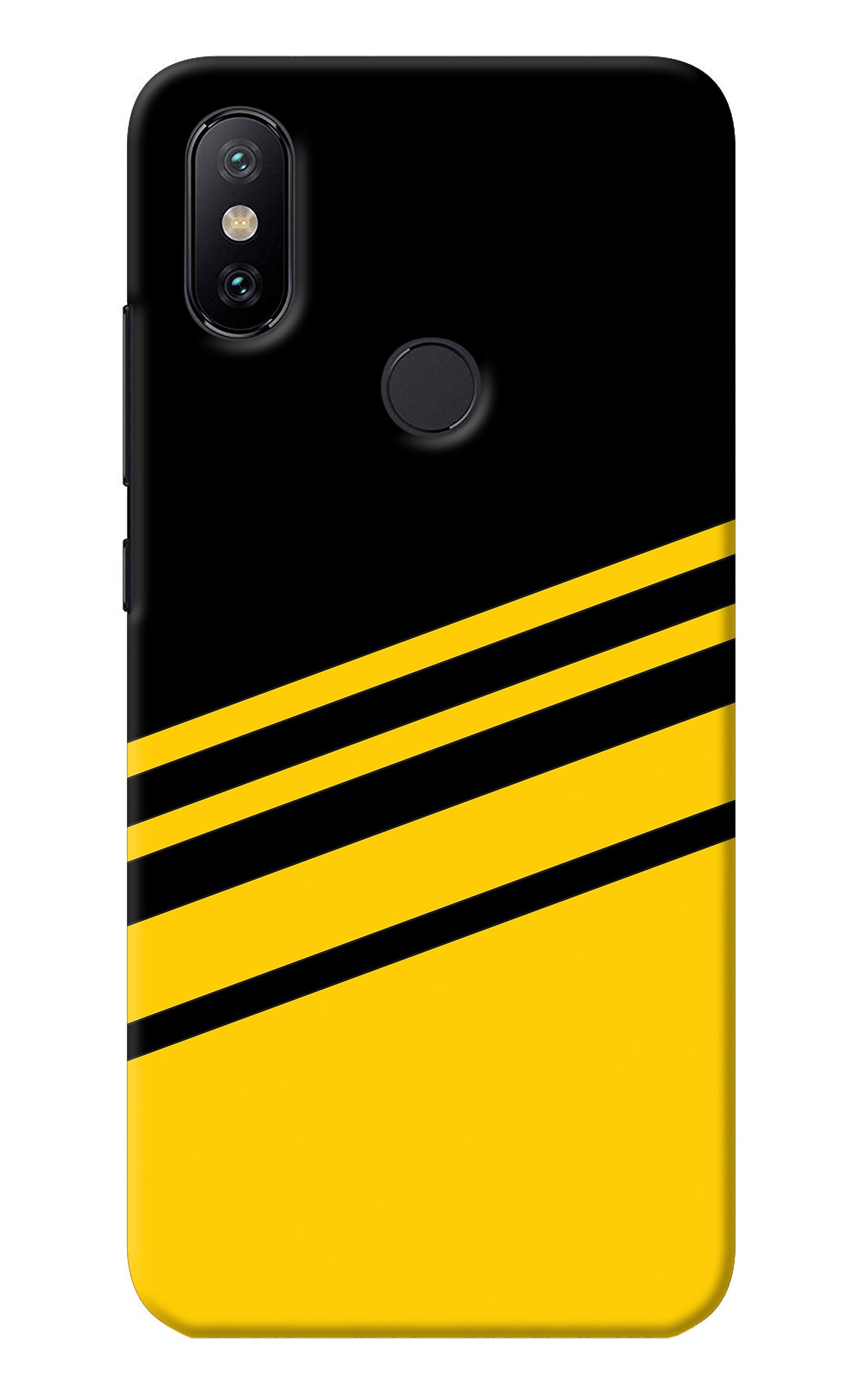 Yellow Shades Mi A2 Back Cover