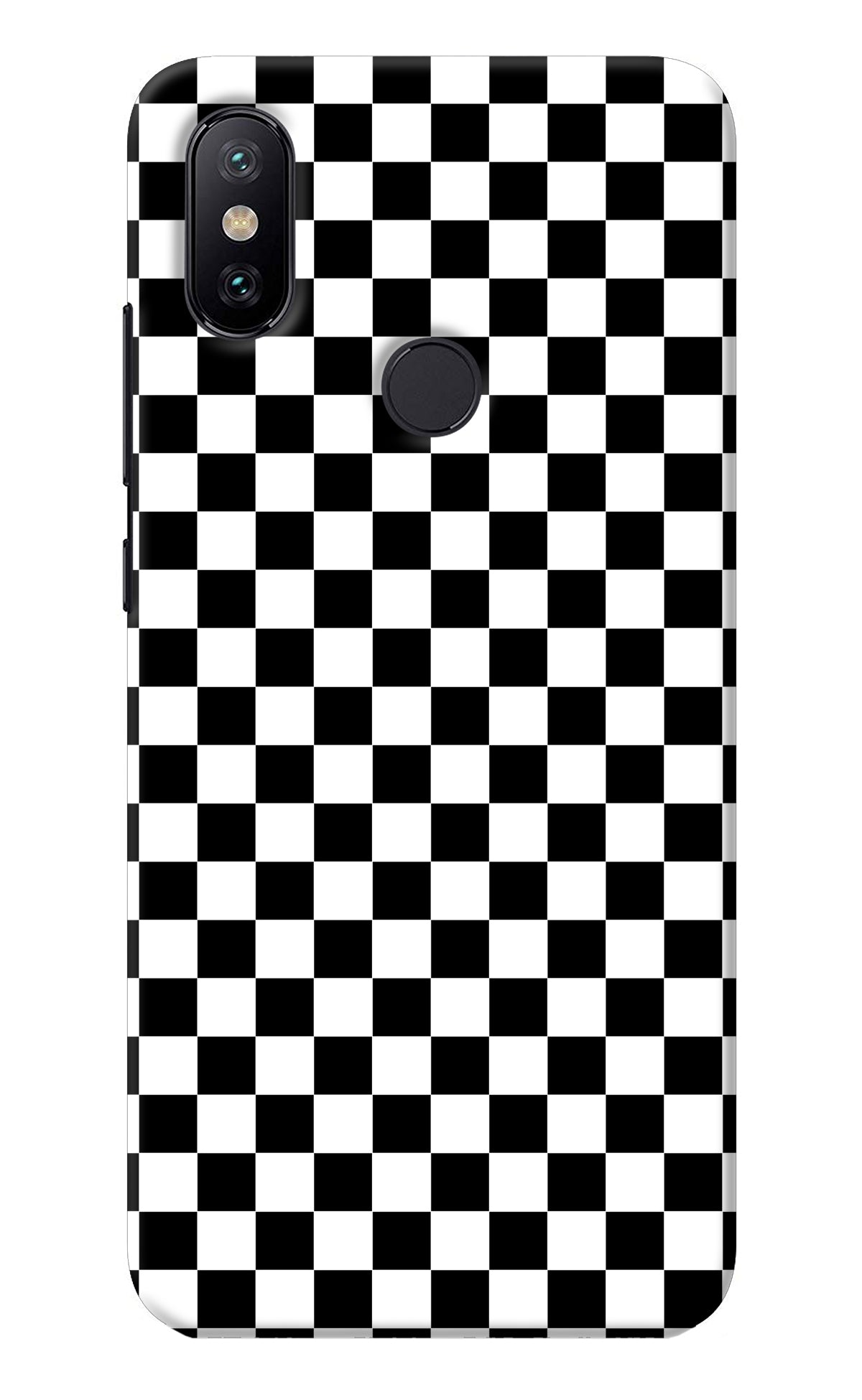 Chess Board Mi A2 Back Cover