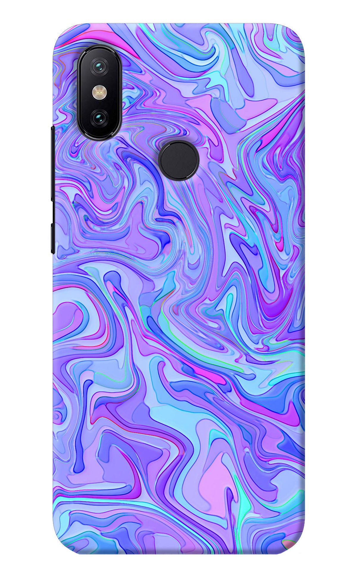 Glitter Mi A2 Back Cover