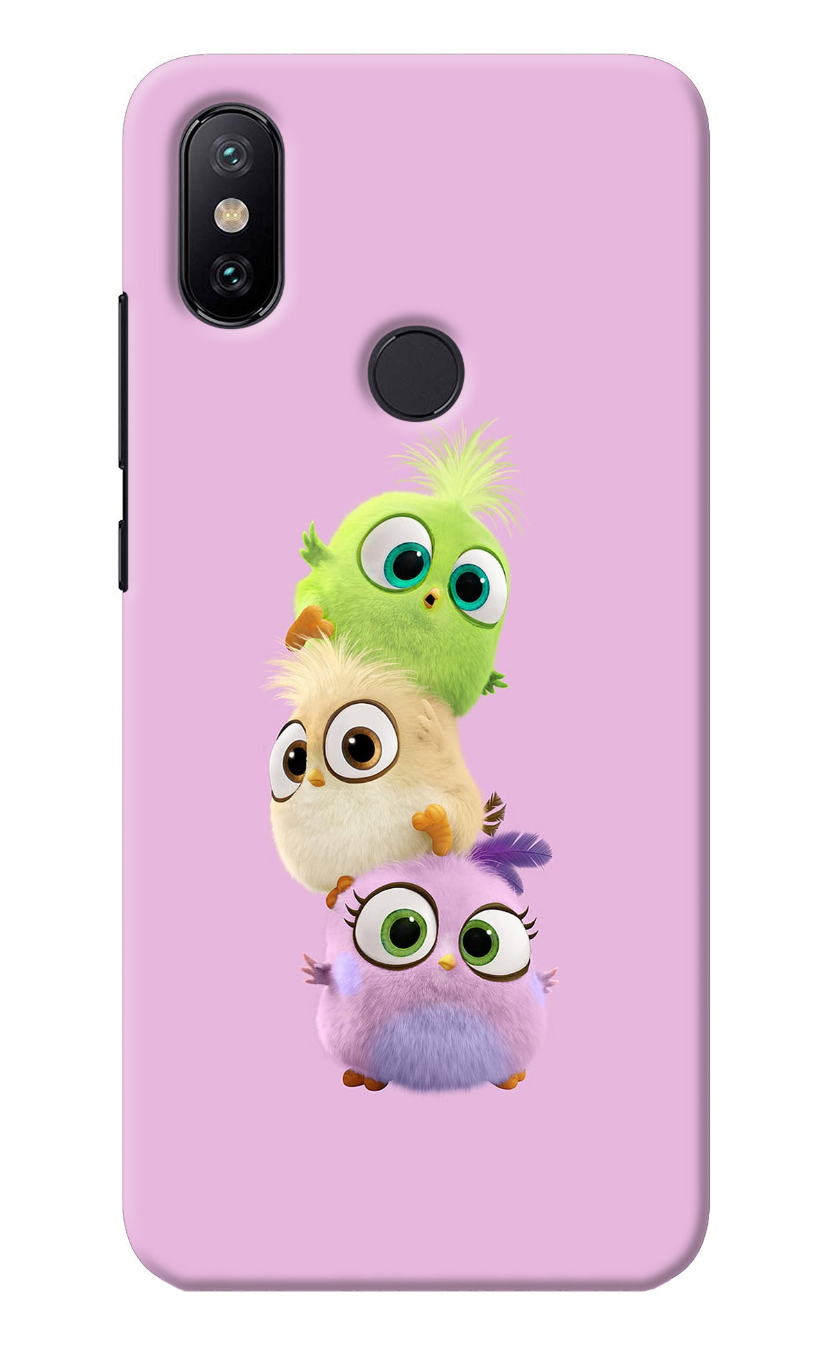 Cute Little Birds Mi A2 Back Cover