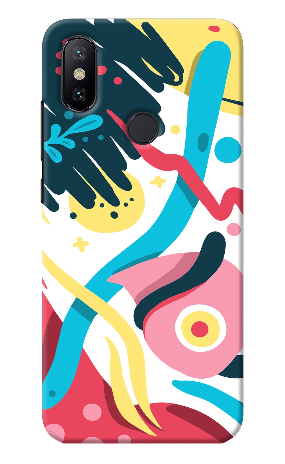 Trippy Mi A2 Back Cover