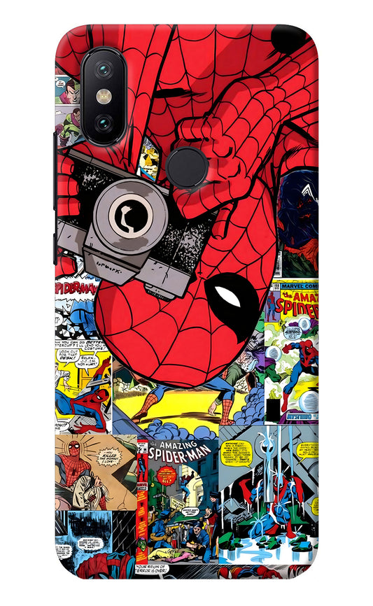 Spider Man Mi A2 Back Cover