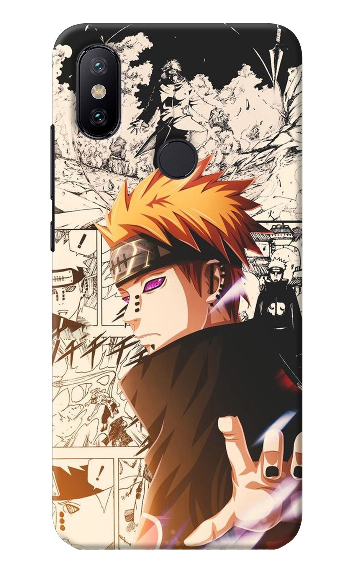 Pain Anime Mi A2 Back Cover