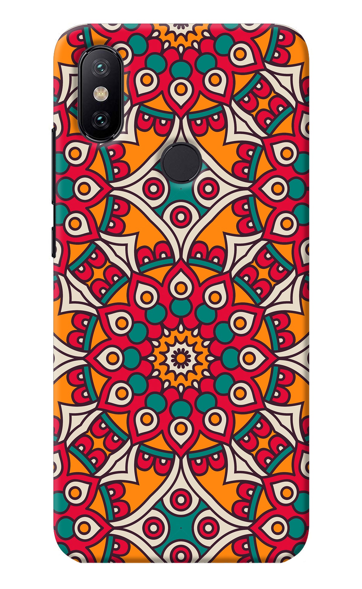 Mandala Art Mi A2 Back Cover