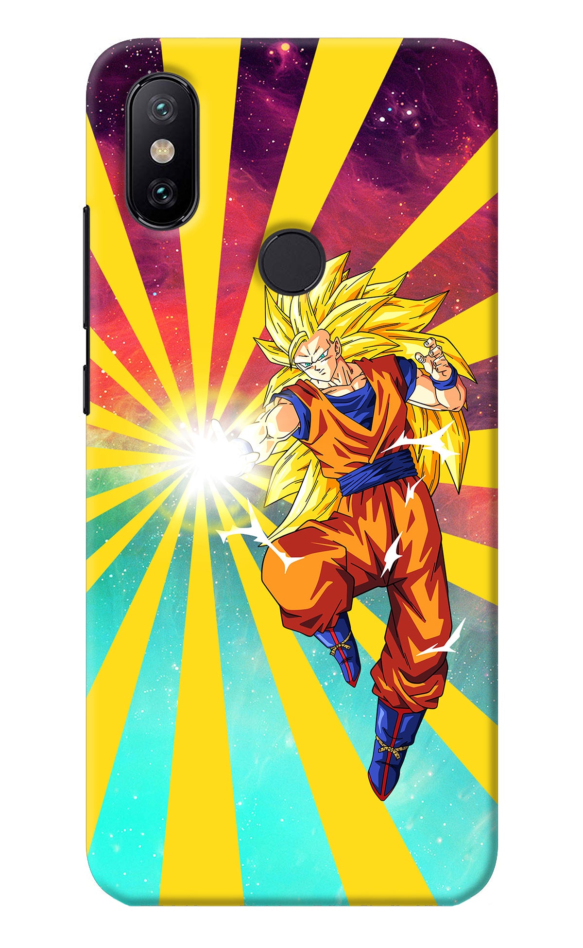 Goku Super Saiyan Mi A2 Back Cover