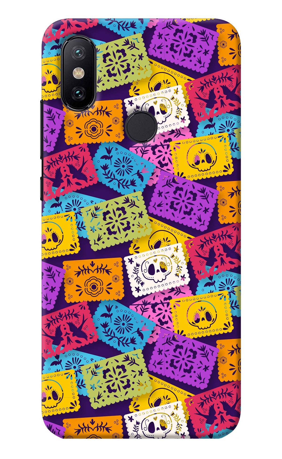 Mexican Pattern Mi A2 Back Cover