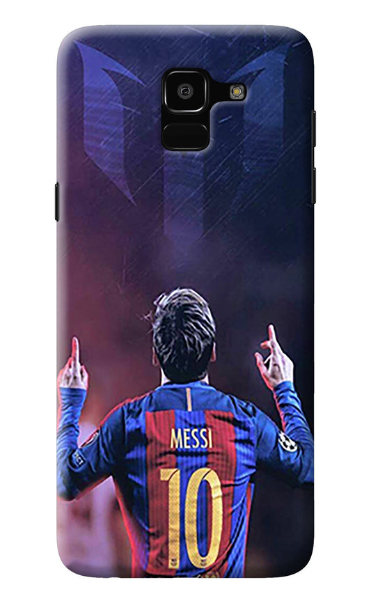 Messi Samsung J6 Back Cover