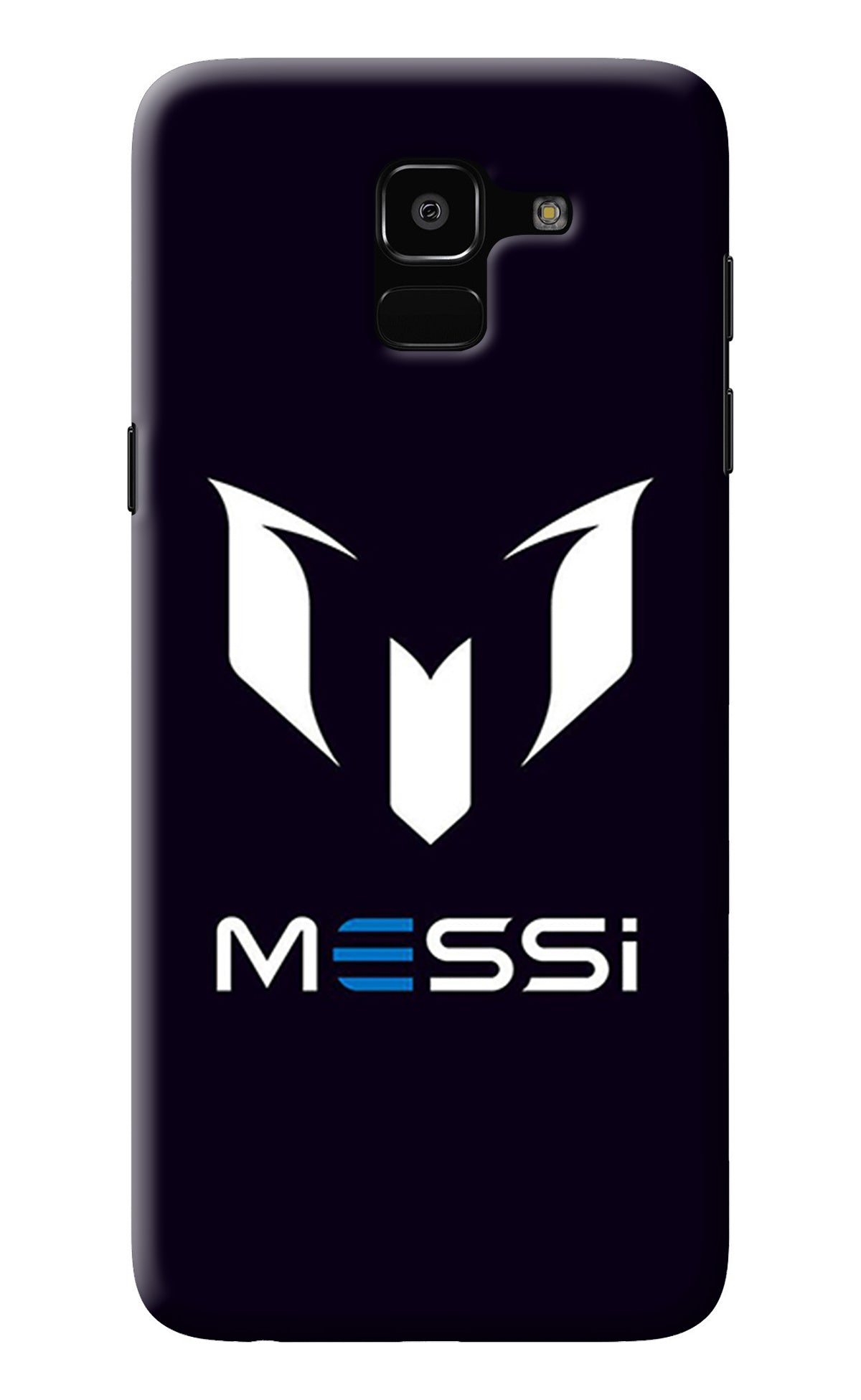 Messi Logo Samsung J6 Back Cover