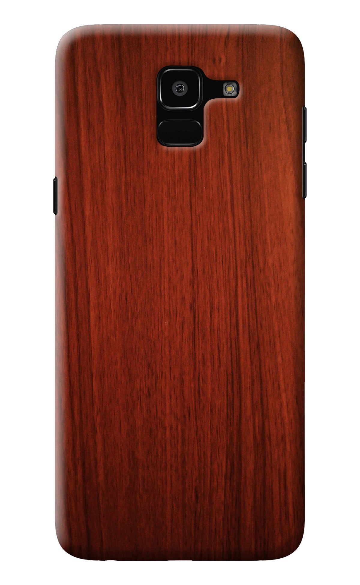 Wooden Plain Pattern Samsung J6 Back Cover