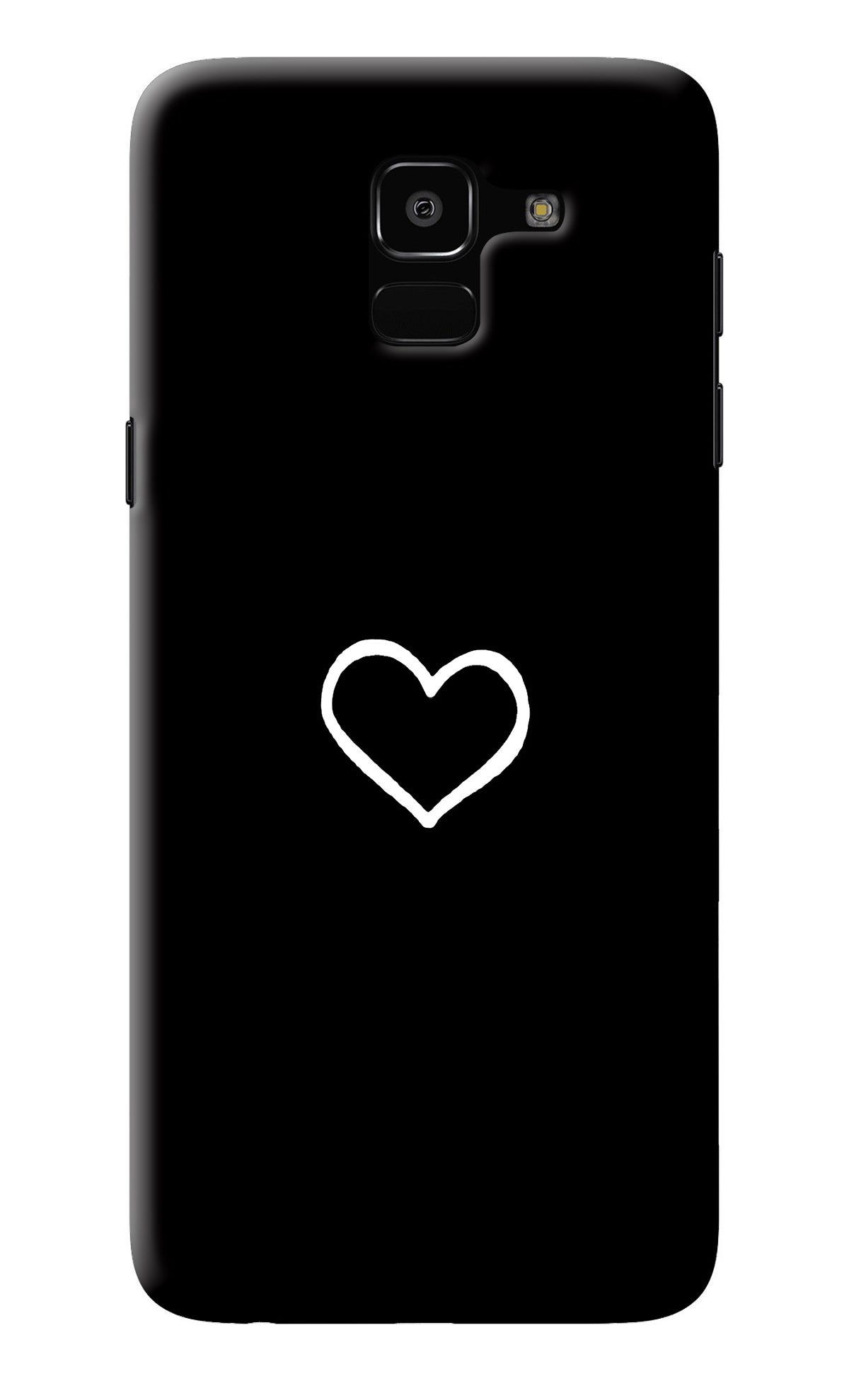 Heart Samsung J6 Back Cover