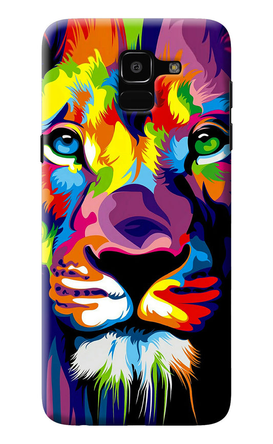 Lion Samsung J6 Back Cover