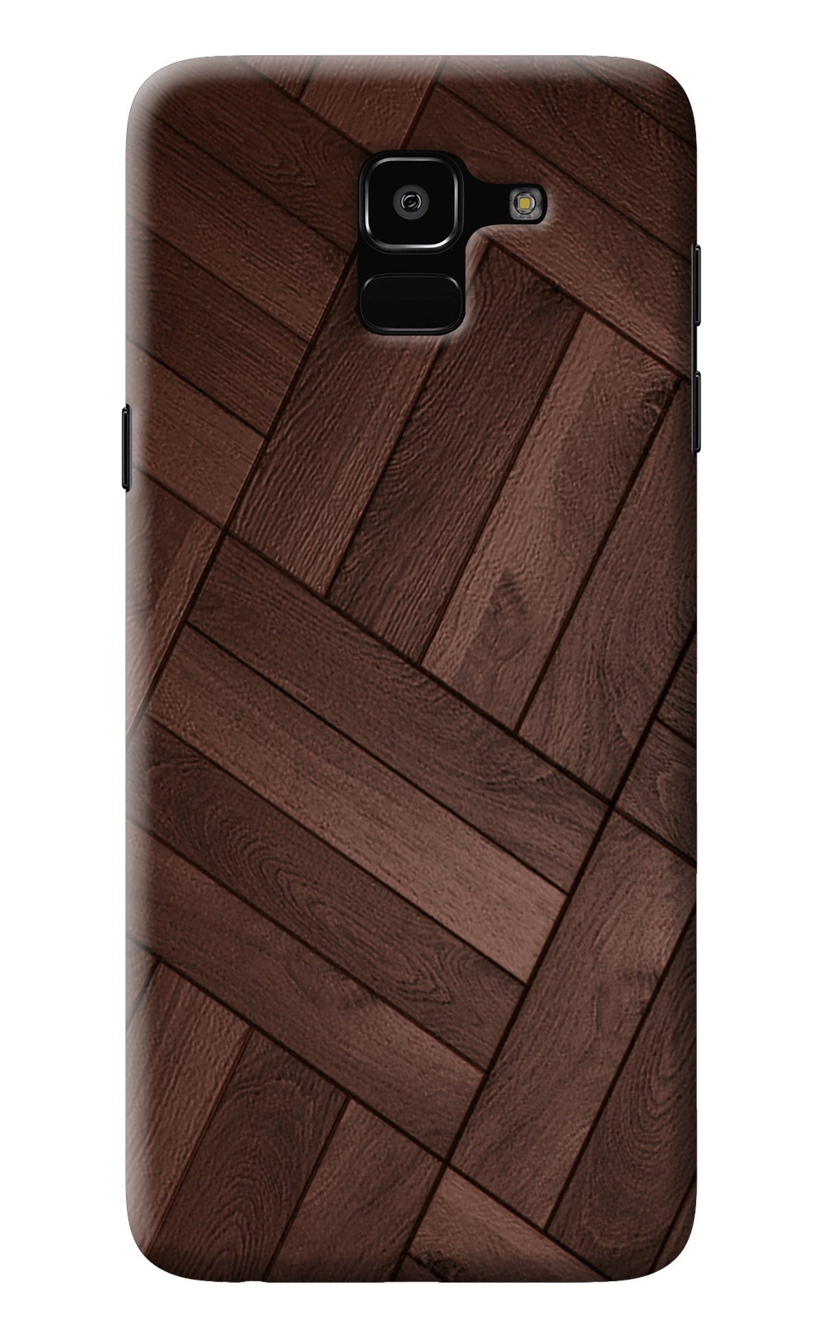 Wooden Texture Design Samsung J6 Back Cover
