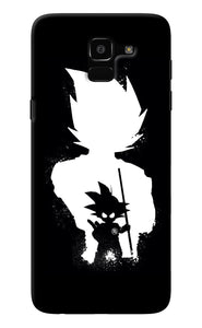 Goku Shadow Samsung J6 Back Cover