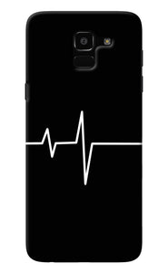 Heart Beats Samsung J6 Back Cover