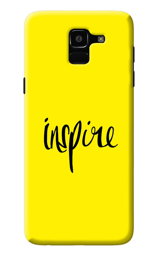 Inspire Samsung J6 Back Cover