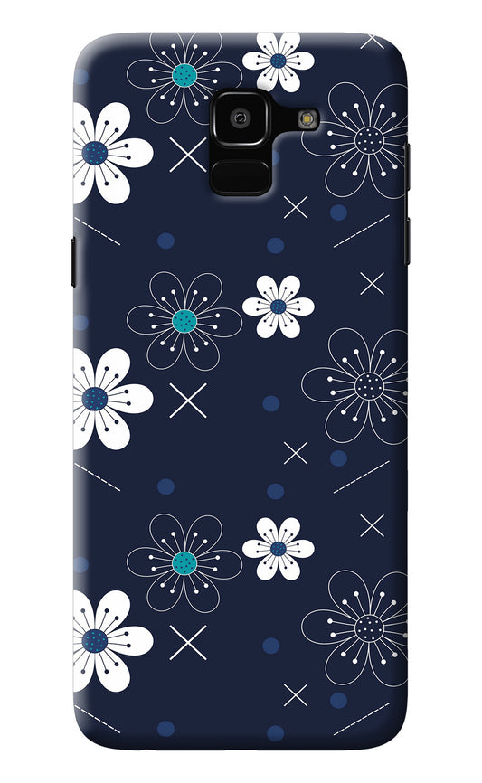 Flowers Samsung J6 Back Cover