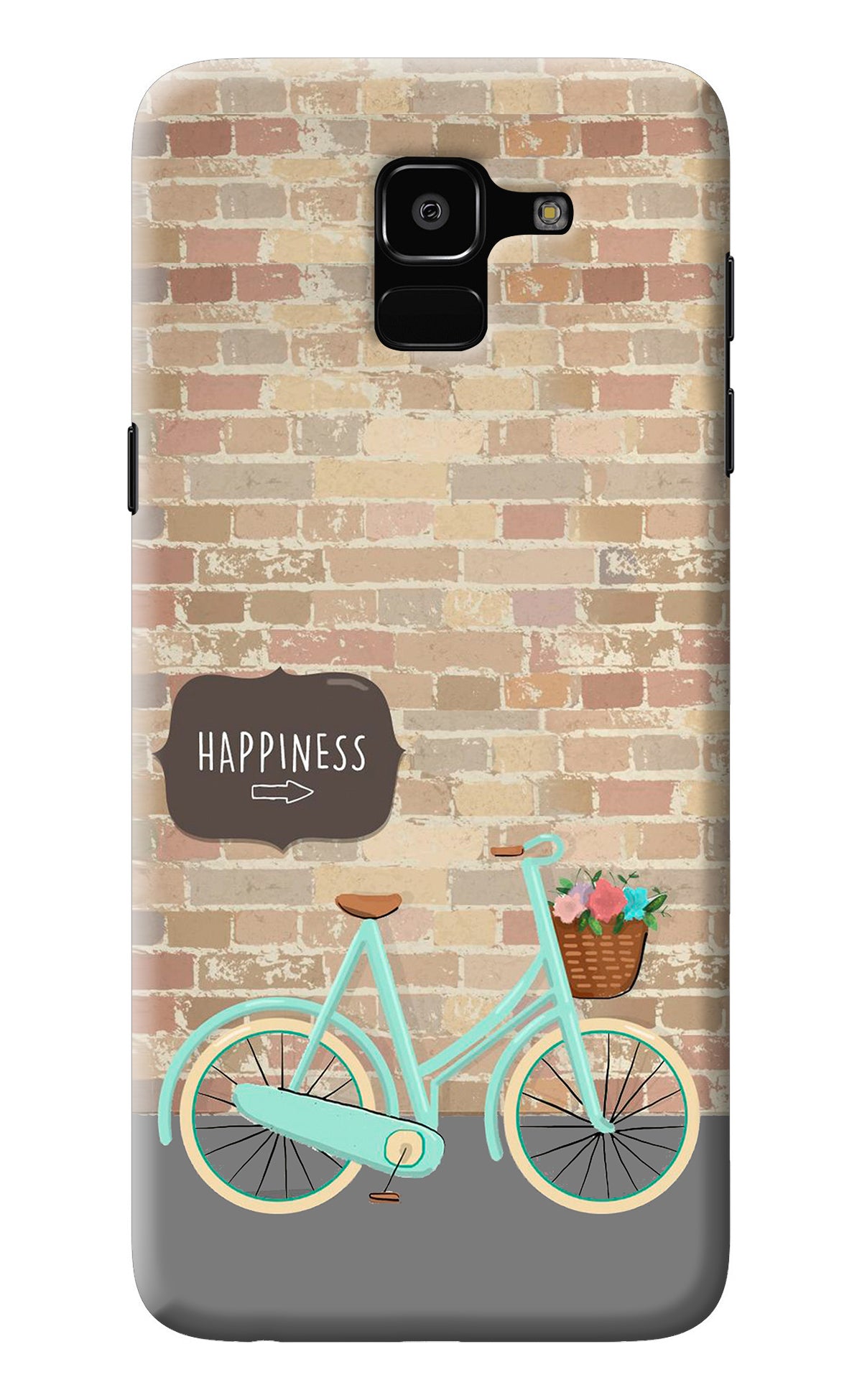 Happiness Artwork Samsung J6 Back Cover