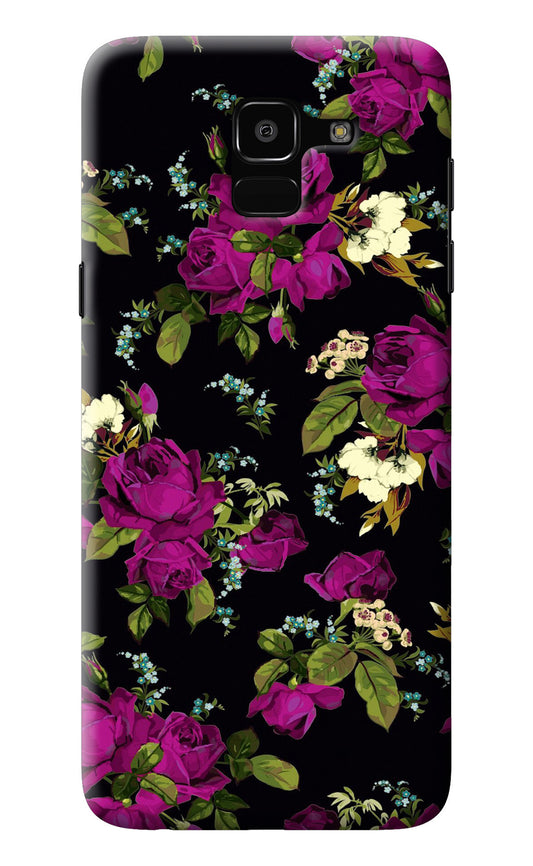 Flowers Samsung J6 Back Cover