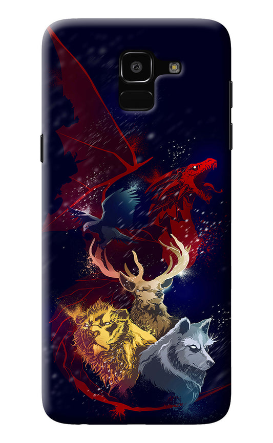 Game Of Thrones Samsung J6 Back Cover