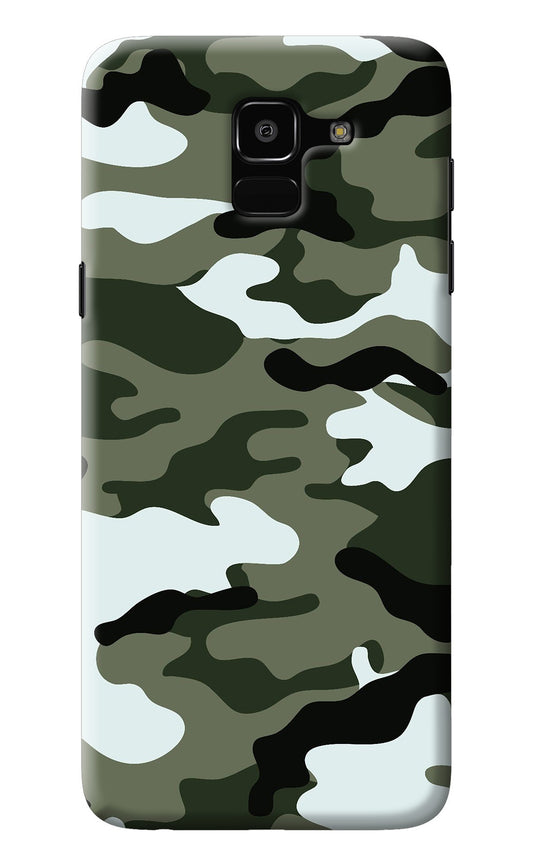 Camouflage Samsung J6 Back Cover