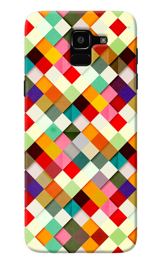 Geometric Abstract Colorful Samsung J6 Back Cover