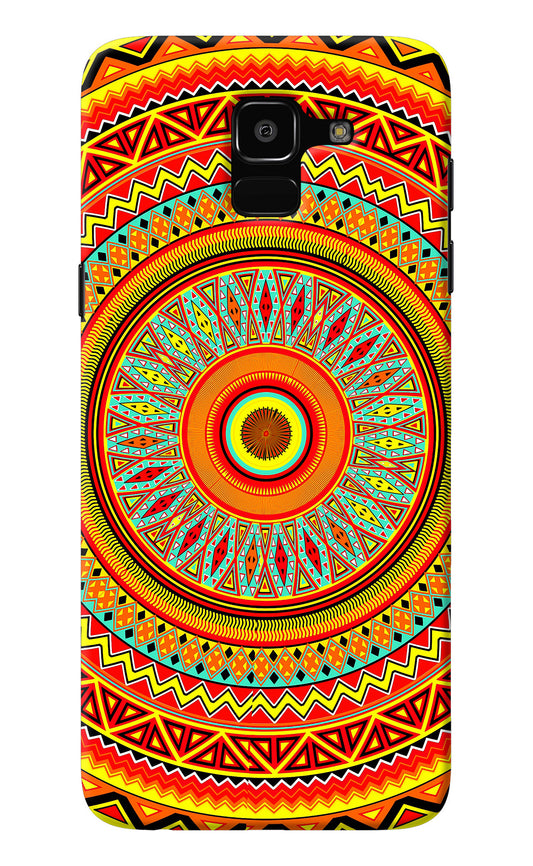 Mandala Pattern Samsung J6 Back Cover