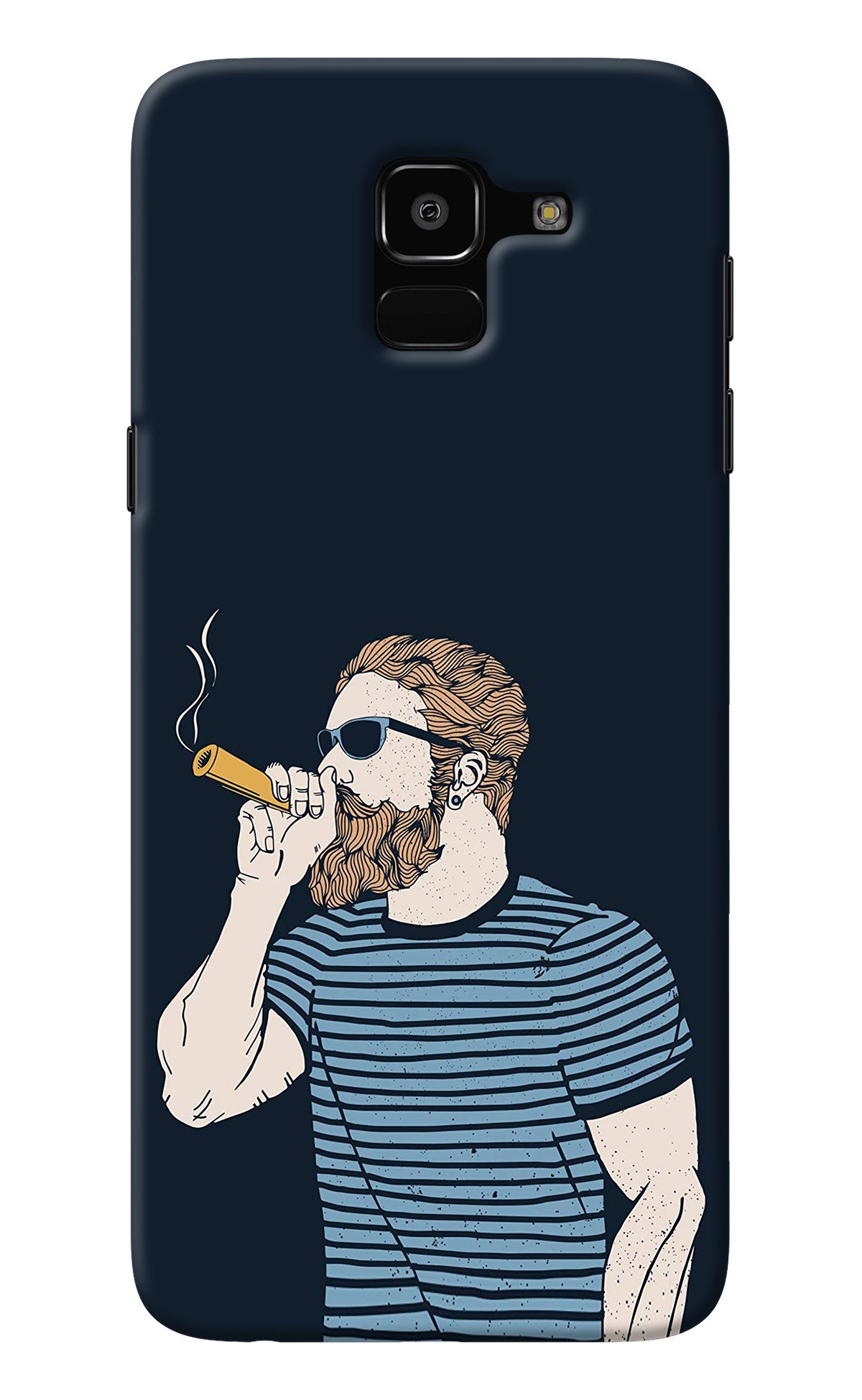 Smoking Samsung J6 Back Cover