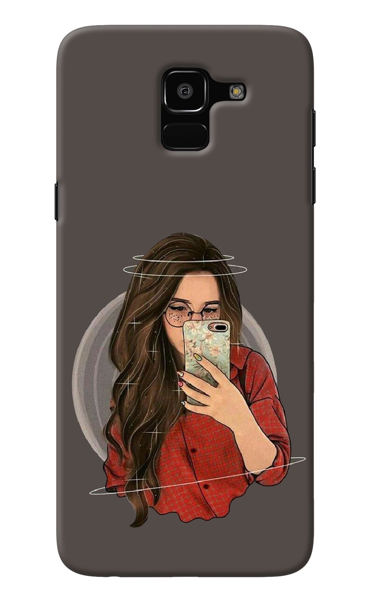 Selfie Queen Samsung J6 Back Cover