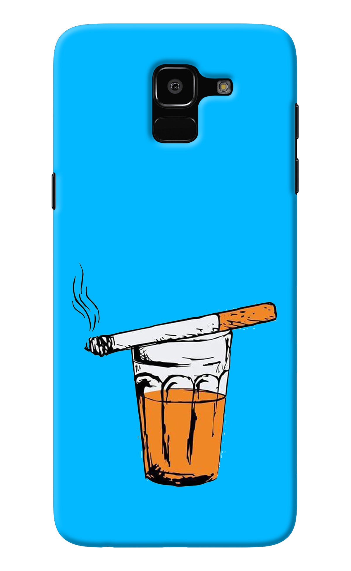 Chai Sutta Samsung J6 Back Cover