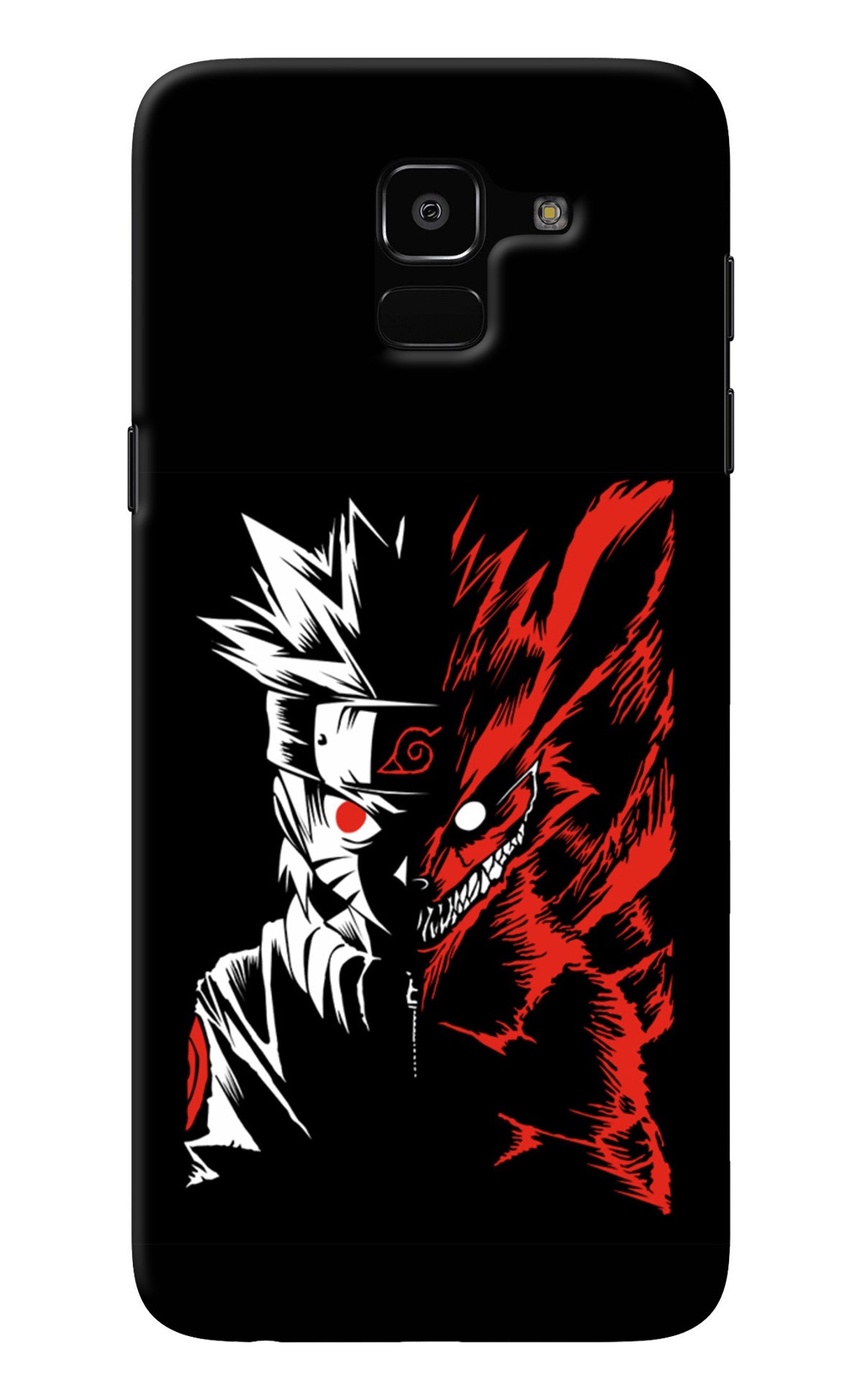 Naruto Two Face Samsung J6 Back Cover